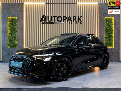 Audi A3 Sportback 2.0 TFSI S3 quattro |PANORAMADAK|MATRIXLED|310PK|DEALER ONDERHOUDEN|SFEERVERLICHTING|CARPLAY|CAMERA|VOL!