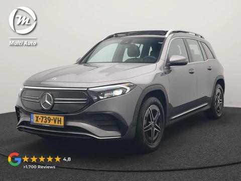 Mercedes-Benz EQB 350 4MATIC AMG Line 70 kWh 293pk Dealer O.H | Panodak | Camera | Alcantara Sportstoelen Verwarmd | Cruise Control | Apple Carplay | Virtual | Navigatie | DAB | 18"L.M |