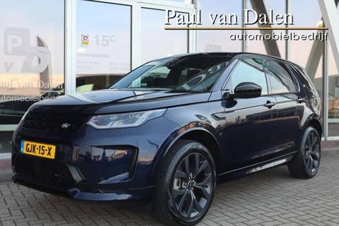 Land Rover Discovery Sport  P300e AWD 1.5 R-DYNAMIC BLACK PACK SE | Panodak | Leer | Trekhaak | Meridian | Camera | Adapt.Cruise | Stoel/stuurverw. | Sfeerverlichting | 