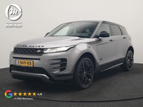 Land Rover Range Rover Evoque 1.5 P300e AWD R-Dynamic SE PHEV 309pk | Trekhaak Afn. | Adaptive Cruise | Head Up | 360 Camera | Meridian Audio | Lederen Sportstoelen Memory & Verwarmd | Keyless | Blis | Stuur Verwarmd | Apple Carplay | 20"L.M | Plug In Hybrid 