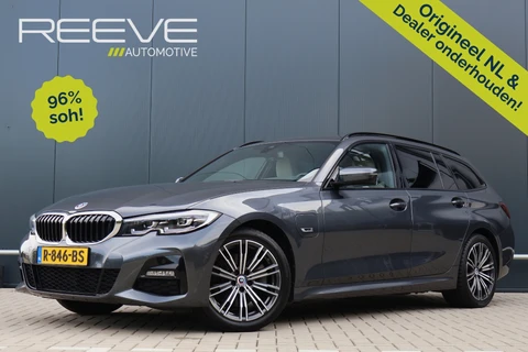 BMW 3 Serie Touring 320e M-Sport Business Edition Plus | 96% soh! | 50 Jahre | Trekhaak | Stoelverwarming | Camera | Leer | DAB+