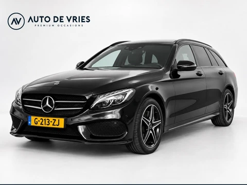 Mercedes C-klasse Estate 180 AMG Sport Edition | Panoramadak | Leder | Head up | Trekhaak