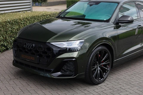 Audi Q8 60 TFSIe Olive Green l B&O Adv l Carbon l Volleder