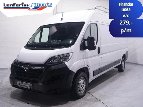 Opel Movano 2.2D 140 pk L3H2 Imperiaal met Trap, Trekhaak Airco ECC, Apple Carplay, Camera, Cruise Control, PDC achter, 3-Zits