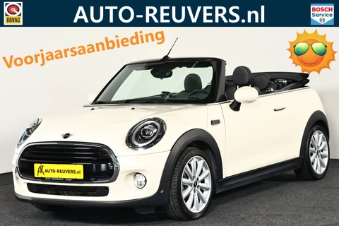 MINI Cooper Cabrio Mini 1.5 Chili / Navi / Carplay / LED / Half Leder / Stoelverwarming