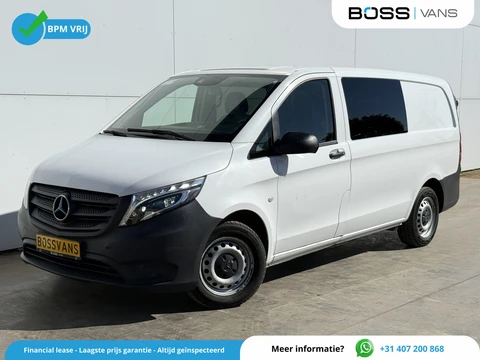Mercedes-Benz Vito 114 1.9 CDI 136PK Dubbele Cabine L2H1 5 Stoelen Climate Control Cruise Control Trekhaak Carplay Camera