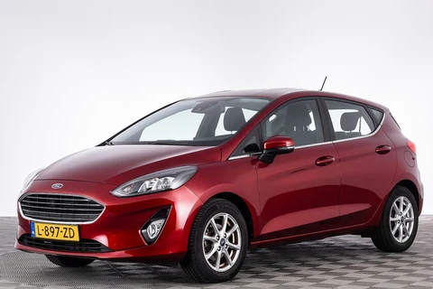 Ford Fiesta 1.0 EcoBoost Hybrid Titanium X | B&O | NAVI | ECC | VELGEN ✅ 1e Eigenaar