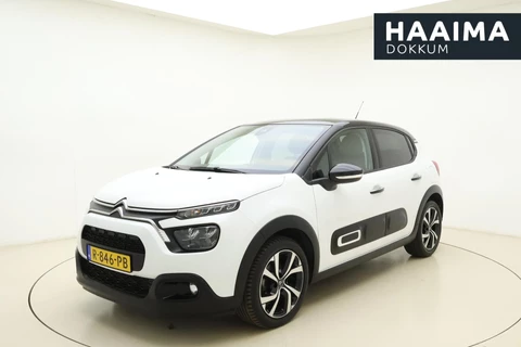 Citroen C3 1.2 PureTech Shine 110pk | Apple carplay/Android auto | Trekhaak | Climate control | Cruise control | Lichtmetalen velgen 17'' | Achteruitrijcamera |