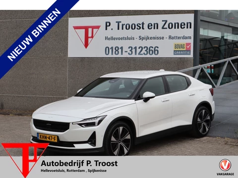 Polestar 2 Long Range Single Motor 78 kWh 94% SOH/Pilot pack/Stoelverwarming/360 graden camera/Bestuurderstoel met geheugen/Apple carplay/Lane assist/Adaptieve cruisecontrol/Dode hoek assistent