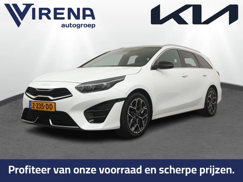 Kia Ceed Sportswagon 1.5 T-GDi GT-Line - Schuifkantel dak - All-Season banden - Camera - AppleCarplay - Android Auto Fabrieksgarantie tot 03-2032 of 150.000Km