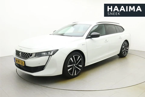 Peugeot 508 SW 1.6 HYbrid GT | Nieuwe tractiebatterij | 225pk | 18" LM Velgen | Camera | Dodehoek Detectie | Full LED | Lane Assist | Navigatie | Afneembare trekhaak