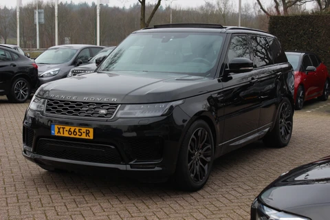Land Rover Range Rover Sport 2.0 P400e HSE Dynamic / Trekhaak / Panoramadak / Camera / Luchtvering / Keyless / 21'' / Matrix LED / Stoelventilatie+Verwarming / DAB / Dodehoek / Luxe Leder