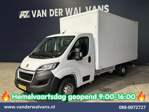 Peugeot Boxer 2.2 BlueHDi 141pk Bakwagen 436cm Lang Laadklep Euro6 Airco | Cruisecontrol | 1055kg laadvermogen Bijrijdersbank