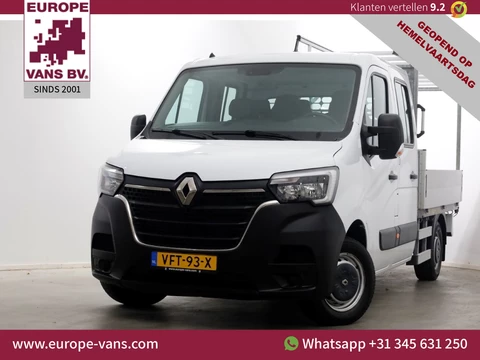 Renault Master T35 2.3 dCi 135pk L2 D.C. Open Laadbak Airco/Navi 05-2020