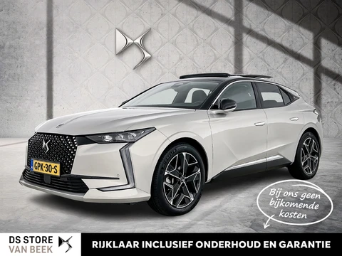 DS DS 4 Hybrid 145 pk Automaat Pallas | Rijklaar | Panoramadak | Elektrische stoelen met geheugenfunctie |