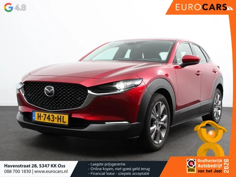 Mazda CX-30 2.0 e-SkyActiv-X 180pk M Hybrid Comfort Navigatie Climate Control Trekhaak Cruise Control Adaptive Lichtmetalen velgen Camera Parkeer sensoren Led Dab