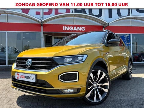 Volkswagen T-Roc 1.5 TSI AUT. ACT 150PK R-LINE SPORT PANO-DAK DIGITALE-SCHERM NAVI CAMERA TREKHAAK CARPLAY AIRCO