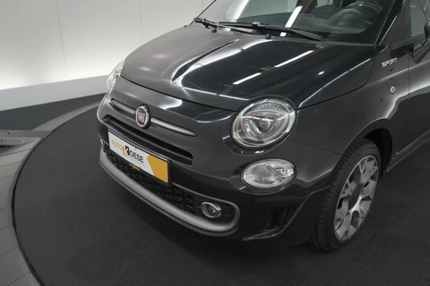 Fiat 500 C 1.0 Hybrid Sport | Elektrisch Vouwdak | Apple Carplay | Climate Control | Parkeersensoren