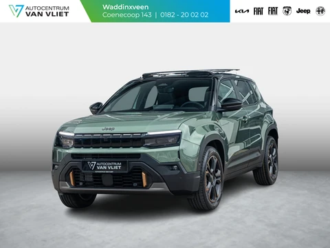 Jeep Avenger 1.2 e-Hybrid 85th Anniversary | Schuif/Kanteldak | Winter Pack | Handsfree Achterklep | Adapt. Cruise | Convenience Pack | Bicolore