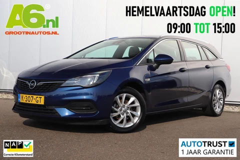Opel Astra Sports Tourer 1.2 Elegance 110PK Navigatie 16 inch LMV Carplay Android Airco Cruise Control
