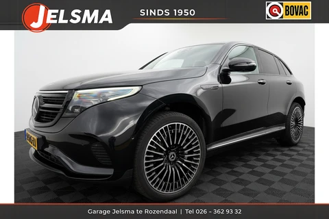 Mercedes-Benz EQC 400 4MATIC AMG Line Premium+, Burmeister | Schuifdak | Trekhaak | SOH 95%
