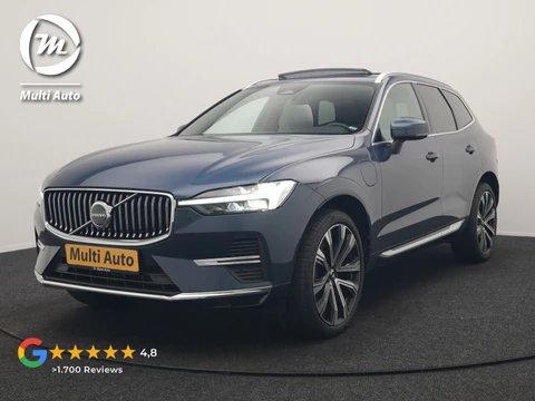 Volvo XC60 T6 AWD Plus Bright PHEV 350pk LONG RANGE Dealer O.H | Panodak | Adaptive Cruise | Tailored Wood  Sportstoelen Memory & Verwarmd | Blis | Keyless | Apple Carplay | Google Assistant | Pilot Assist | Navigatie | Virtual | DAB | 21"L.M | Plug In Hybrid | 