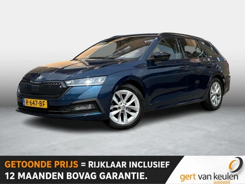 Škoda Octavia Combi 1.0 e-TSI Sport Business LAVA BLUE/AUTOMAAT/1E EIG./NL-AUTO