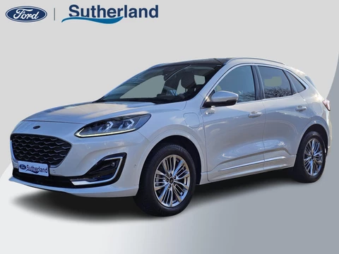 Ford Kuga 2.5 PHEV Vignale Panoramadak | Lederen bekleding | Stoelgeheugen | Elektrische Achterklep | Winterpack | Zéér compleet!