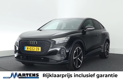 Audi Q4 Sportback e-tron 50 quattro 299pk Advanced edition 77 kWh Sonos Camera Adaptive Cruise Stoelverwarming Virtual Cockpit Navigatie