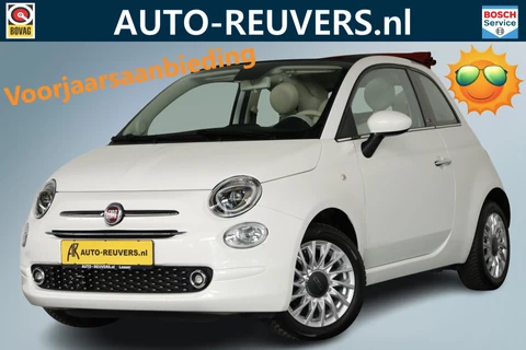 Fiat 500C 0.9 TwinAir Turbo Lounge / Navi / CarPlay / DAB / Automatische airco