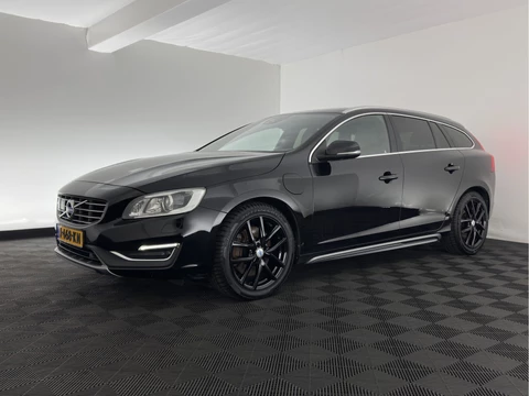 Volvo V60 2.4 D5 Twin Engine Summum (Plug-In) Aut. *LEATHER | XENON | MEMORY-PACK | HEATED-COMFORTSEATS | PRIVACY-GLASS | NAVI-FULLMAP | ADAPTIVE-CRUISE | ECC | LANE-ASSIST | PDC | 18''ALU*