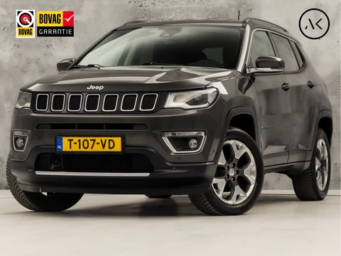 Jeep Compass 1.4 MultiAir 4x4 Sport 170Pk Automaat (NAVIGATIE, CAMERA, TREKHAAK, BEATS AUDIO, SPORTSTOELEN, TREKHAAK, GETINT GLAS, CRUISE, NIEUWSTAAT)