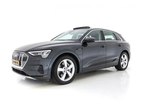Audi e-tron E-tron 50 Quattro Launch Edition-Plus (3-Fase-11 kW) {SOH-100%} (INCL-BTW)  Aut. *HEATPUMP | PANO | LEATHER | FULL-LED | DIGI-COCKPIT | NAVI-FULLMAP | KEYLESS | BLINDSPOT | MEMORY-PACK | ADAPTIVE-CRUISE | SHIFTPADDLES | TOWBAR | HEATED-COMFORTSEATS | 20"A