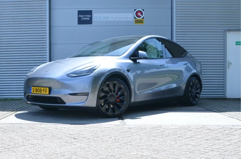 Tesla Model Y Performance AWD 75 kWh AutoPilot3.0 Ryzen, Wit interieur, Trekhaak (1.600kg)