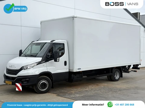 Iveco Daily 3.0 72C18 Automaat Luchtvering Dubbellucht 1000kg Laadklep Bakwagen Meubelbak Koffer