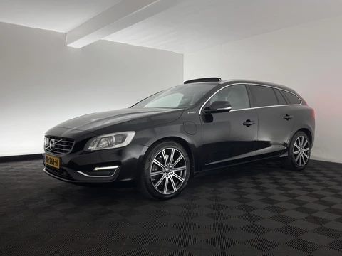 Volvo V60 2.4 D5 Twin Engine Special Edition (Plug-In) (INCL-BTW) Aut. *PANO | LEATHER | ADAPTIVE-CRUISE | XENON | BLIS | MEMORY-PACK | CAMERA | HEATED-SPORTSEATS | NAVI-FULLMAP | PRIVACYGLASS | ECC | PDC | TOWBAR | 18''ALU*