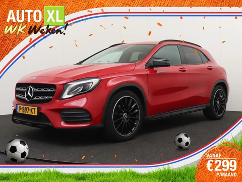 Mercedes-Benz GLA 200 157 PK Aut. AMG Night Leder/Sportstoelen Camera 19'LMV