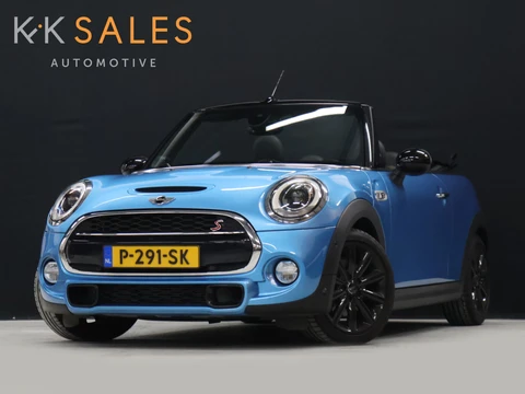 MINI Cooper S Cabrio Mini 2.0 Chili Serious Business [HARMAN/KARDON, HEAD-UP, SFEERVERLICHTING, ADAPTIVE CRUISE, STOELVERWARMING, CAMERA, JCW-STUUR, PDC V+A, VOL LEDER, BLUETOOTH, CLIMATE, NIEUWSTAAT]