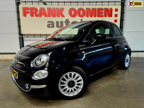 Fiat 500 1.0 Hybrid Dolcevita + OH Historie|Panorama|Cruise|Apple/Android|Leder/Stof |Airco|PDC|DAB|15"LMV