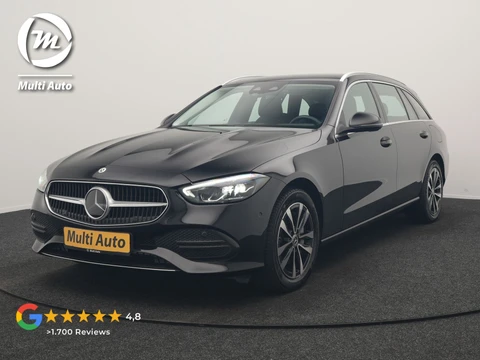 Mercedes-Benz C-Klasse Estate 300 e PHEV 313pk Dealer O.H | Adaptive Cruise | Camera | Apple Carplay | BLIS | Sportstoelen Verwarmd | Virtual Cockpit | Navigatie | DAB | 17"L.M | Plug In Hybrid |