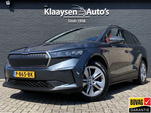 Škoda Enyaq iV 60 | 1e eigenaar | dealer onderhouden | navigatie | trekhaak | camera | stoelverwarming | apple carplay