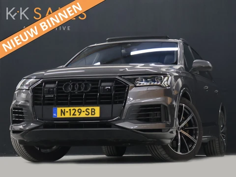 Audi Q7 60 TFSI e quattro Competition [SCHUIFKANTELDAK, RS ZETELS, APPLE CARPLAY, TREKHAAK, MEMORY SEATS, STOELVERWARMING V+A, DIGITAL DASH, HEAD-UP, BOSE, STOELVENTILATIE, MASSAGE, HD MATRIX LED, 360 CAMERA, ELEKTRISCHE ACHTERKL