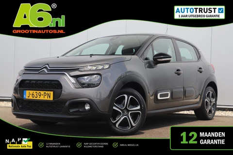 Citroen C3 1.2 PureTech Feel Navigatie Carplay Android Clima Cruise Parkeersensor Rijstrooksensor All-Season Banden!