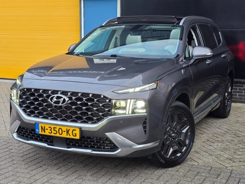 Hyundai Santa Fe 1.6 T-GDI PHEV Premium Plus Sky 7 Persoons / Schermen / Leder / Head Up / Memory / Pano / Verkoeling / Led / Pdc