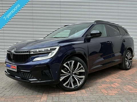 Renault Espace E-Tech full hybrid Led Carplay 7 Pers Pano 23 Hoge Instap Dealer Onderhouden Achterasbesturing Eerste Eigenaar Full Options Massage Sfeerverlichting Camera Perfecte Staat