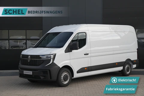 Renault Master E-Tech T35 L3H2 Advance Long Range 87 kWh 143pk - Navi - Camera - Betimmering - Trekhaak - 270 GR deuren - Rijklaar