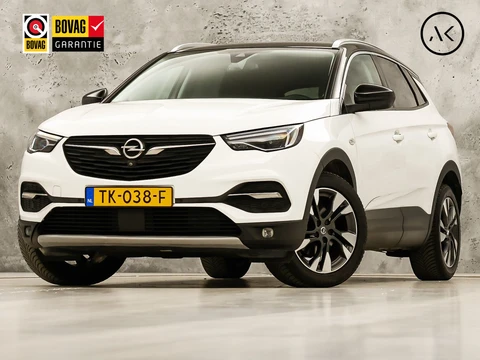 Opel Grandland X 1.2 Turbo Innovation Sport (APPLE CARPLAY, STOELKOELING/VERWARMING, MEMORY SEAT, 360 CAMERA, LEDER, GETINT GLAS, STUURWIEL VERWARMD, NIEUWE APK, NIEUWSTAAT)