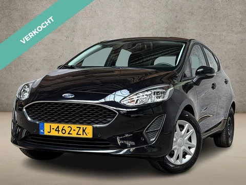 Ford Fiesta 1.0 EcoBoost Sport (APPLE CARPLAY, GROOT NAVI, AIRCO, PARKEERSENSOREN, CRUISE, SPORTSTOELEN, NIEUWE APK, NIEUWSTAAT)