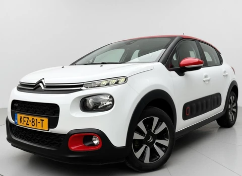 Citroen C3 1.2 PureTech Airco Cruise MF Stuur Isofix Mp3 Led 2017 Perfecte Staat Eerste Eigenaar Historie Aanwezig