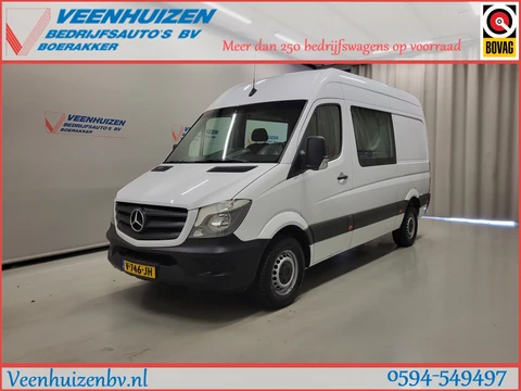 Mercedes-Benz Sprinter 314CDI L2/H2 Dubbele Cabine 3500kg Trekgewicht Automaat Euro 6!